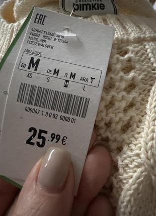 Ажурний вʼязаний светр від бренду pimkie4 фото
