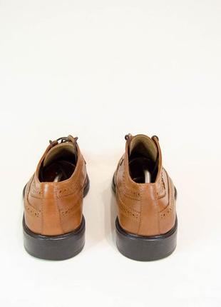 Geox respira кожаные туфли броги инспектор оригинал! размер 45 30 см6 фото