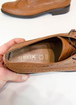 Geox respira шкіряні туфлі броги оригінал! розмір 45 30 см8 фото