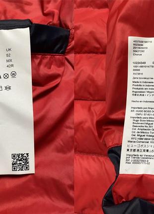 Пуховик hugo boss chorus lightweight down jacket8 фото