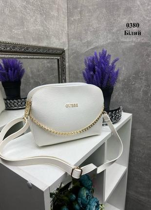 Сумка гес guess на длинном  ремешке клатч