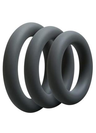 Набір ерекційних кілець doc johnson optimale 3 c-ring set thick