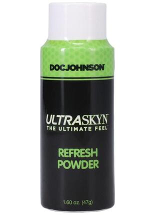 Відновлюючий засіб doc johnson ultraskyn refresh powder white (35 гр)