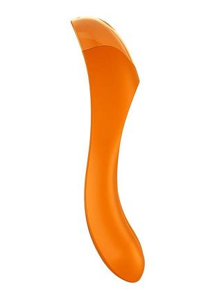 Вибратор на палец satisfyer candy cane orange 4