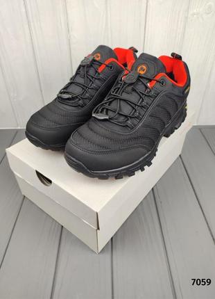 Merrell vibram thermo black orange