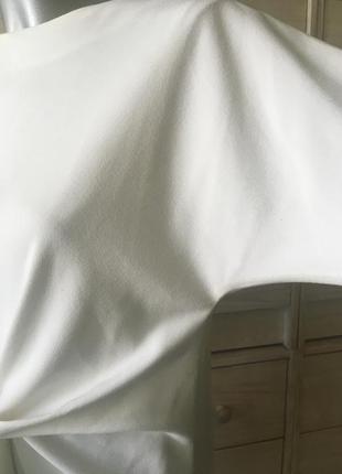 Біле міді сукню від asos 10-12 з поясом3 фото