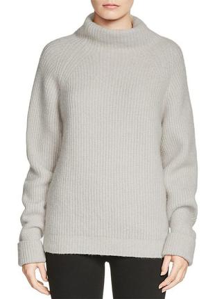 Полушерстяной свитер джемпер maje размер 1 // кофта реглан пуловер высокое горлошерсть
