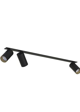 Спот nowodvorski 7691 mono surface gu10 3x10w ip20 bl