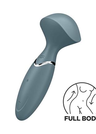 Вибромассажер satisfyer mini wand-er grey