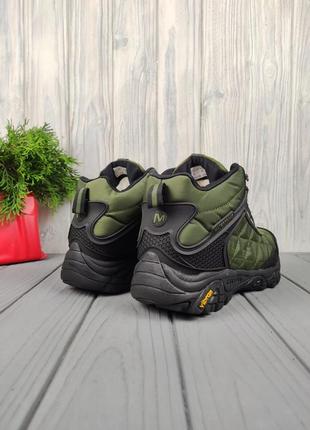 Merrell moab 3 mid green black6 фото