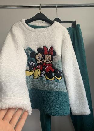 Теплая пижама из микки primark disney