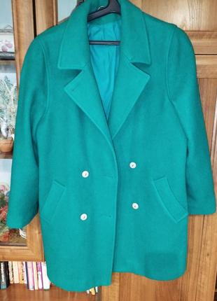 Пальто двобортне