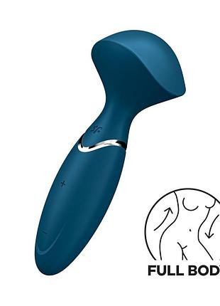 Вибромассажер satisfyer mini wand-er blue