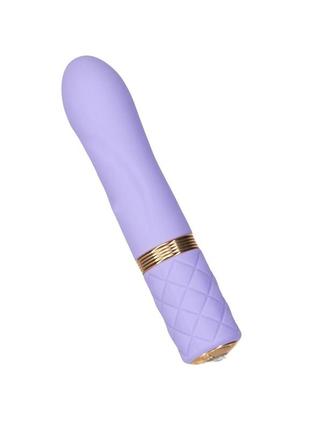 Розкішний вібратор pillow talk - special edition flirty purple з кристалом сваровські