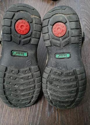 Термо ботинки (кожаные) bama 28 размер 16 см стелька7 фото