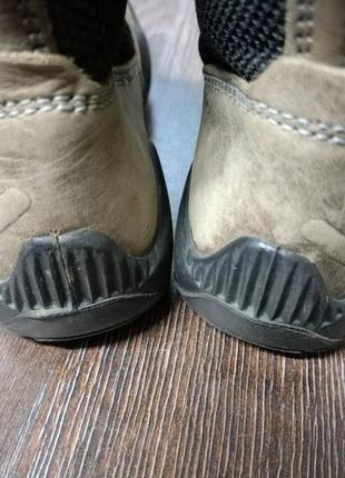 Термо ботинки (кожаные) bama 28 размер 16 см стелька5 фото
