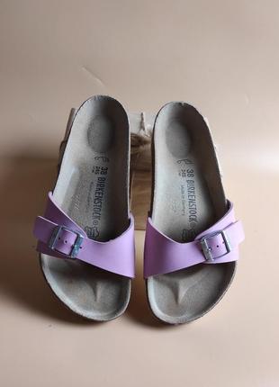 Шлепанцы шлепки birkenstock  р.38 длина стельки  24,3 см.3 фото