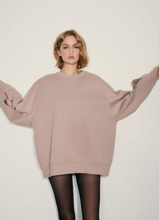 Світшот жіночий zara😍 кофта светр нова колекція3 фото