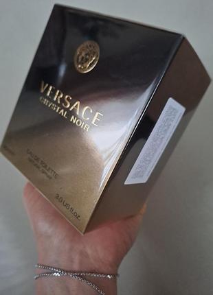 Versace crystal noir оригінал італія парфуми 90 мл