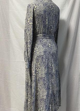 Женское платье миди в цветочный принт h&amp;m3 фото