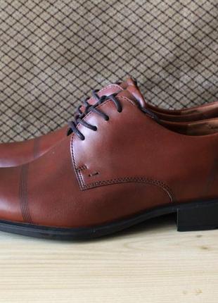 Туфлі ecco cairo mink oxford 631814 оригінал натуральна шкіра1 фото