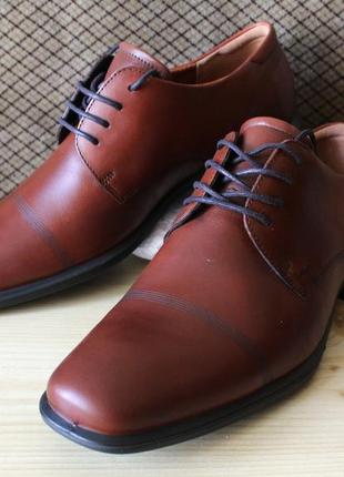 Туфлі ecco cairo mink oxford 631814 оригінал натуральна шкіра2 фото