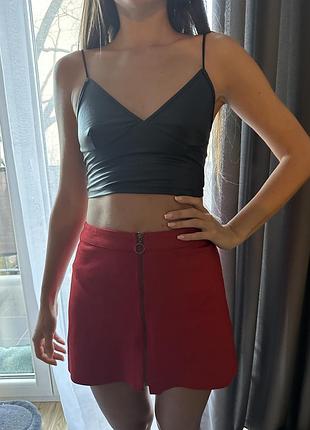 Спідниця червона zara