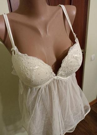 Короткий пеньюар чашка 80в пуш ап ( большой)