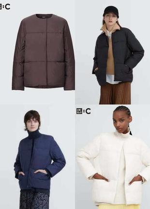Пуховик куртка uniqlo чотири кольори