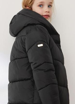 Зимняя куртка пальто парка для девочки некст next 128 1462 фото