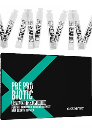 Extremo pre-probiotic trivalent scalp lotion ампулы интенсив тривалент с пробиотиком1 фото