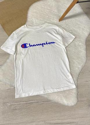Белая футболка от champion2 фото