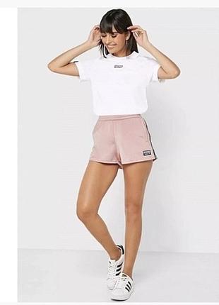 Шорти adidas tape pink