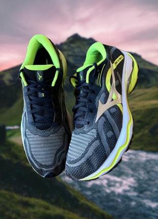 Кроссовки mizuno wave ultima 13 оригинальные серые