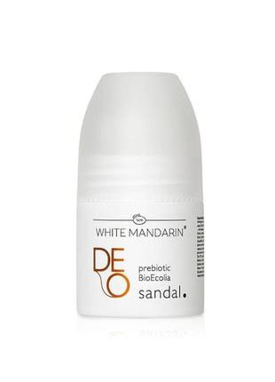 Натуральный дезодорант white mandarin deo sandal 50 мл эко чойс choice