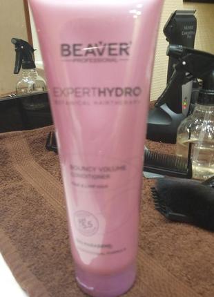 Кондиціонер для об'єму тонкого і м'якого волосся - beaver bouncy volume conditioner 258ml4 фото