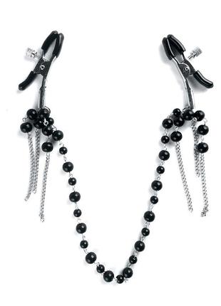 Затискач для сосків art of sex - nipple clamps afina black