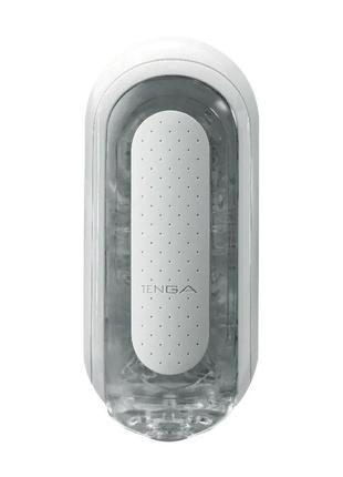 Мастурбатор tenga flip zero white, изменяемая интенсивность стимуляции, раскладной