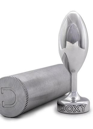 Анальная пробка doxy butt plug smooth 4