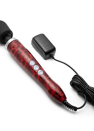 Вібромасажер doxy die cast rose pattern, дуже потужний, живлення 220в, металевий корпус 4