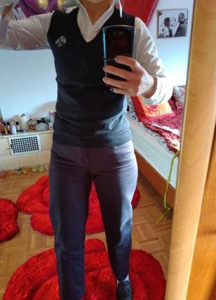 Шерстяна безрукавка шерсть жилетка