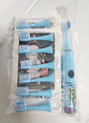 Дитяча зубна щітка, електрична зубна щітка1 фото