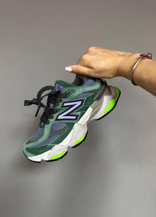 Кроссовки new balance 9060 « nightwatch green&nbsp;» premium 💚4 фото