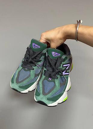 Кроссовки new balance 9060 « nightwatch green » team 💚