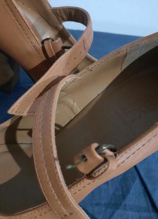 Туфли шкира на устойчивом каблуке next premium leather8 фото