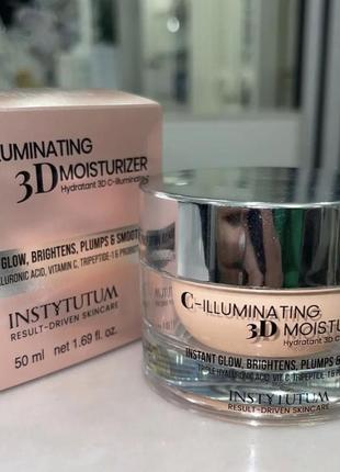 Instytutum c-illuminating 3d moisturizer - зволожуючий крем з ефектом сяйва