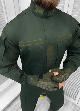 Чоловічий робочий костюм nac кітель + штани / польова форма саржа олива розмір m2 фото