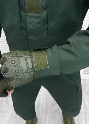Чоловічий робочий костюм nac кітель + штани / польова форма саржа олива розмір m6 фото