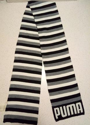 Новый шарф puma graphic scarf ч