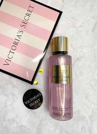 Парфюмированный спрей мист для тела с шиммером оригиналvictoria’s secret velvet petals shimmer